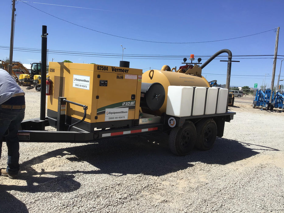 2019 Vac-Tron LP573XDT 24Hp Kohler Diesel, 500 Gal Debris Tank, 500 CFM Vacuum Pump, x2 100 Gal Water Tanks