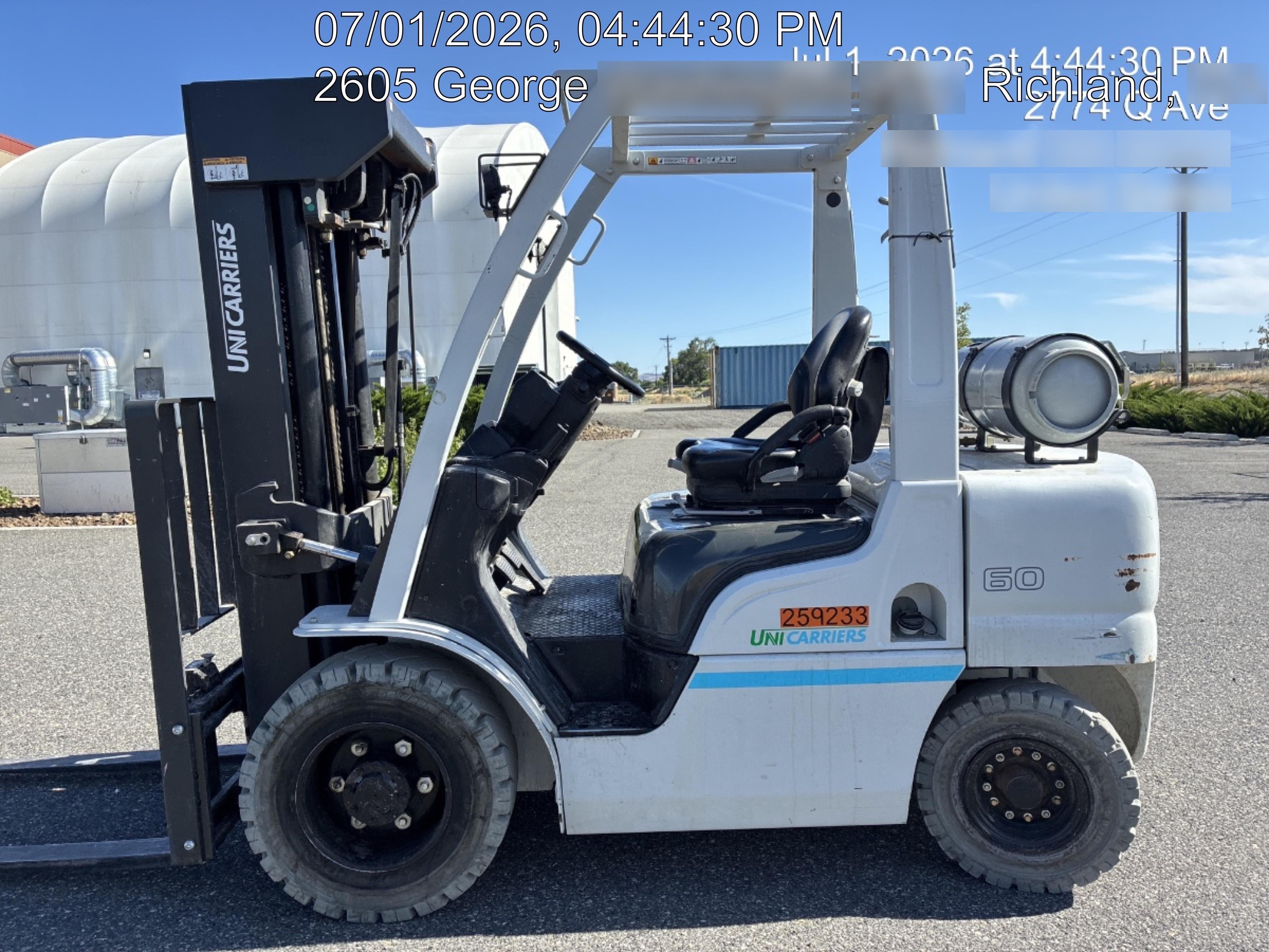 2022 UNICARRIER PF60DF QUAD
