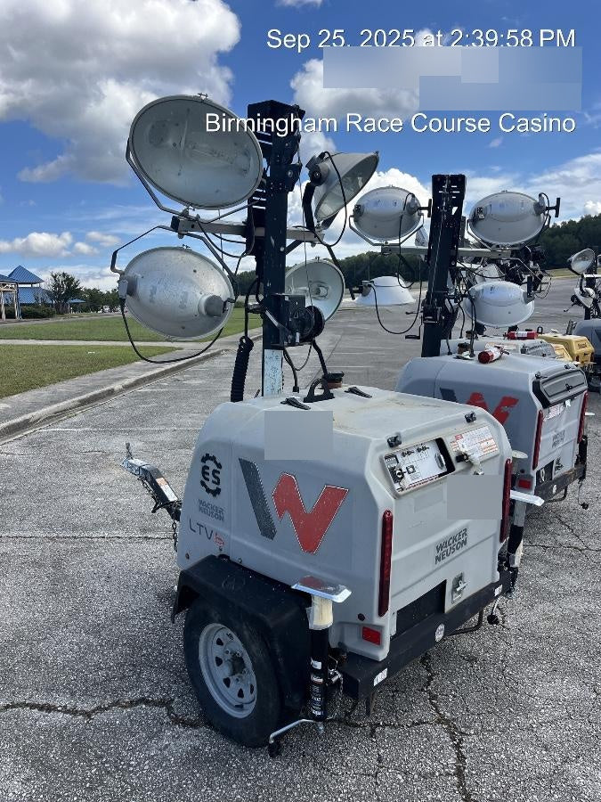 2018 Wacker Neuson LTV6L-MH Wacker Neuson LTV6L Mobile Light Tower w/Fuel Level Sensor Installed