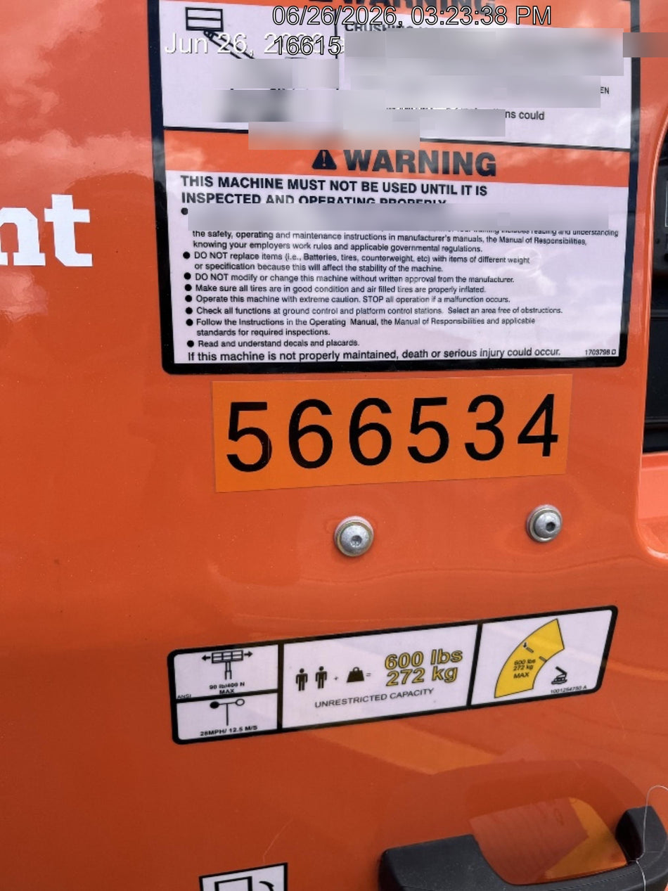 2025 JLG 460SJ