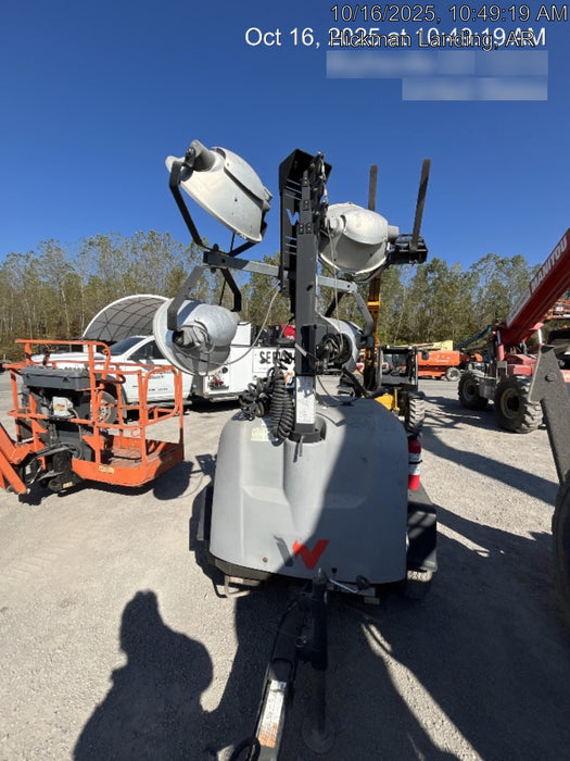 2019 Wacker Neuson LTV6L-MH Wacker Neuson LTV6L Mobile Light Tower w/Fuel Level Sensor Installed