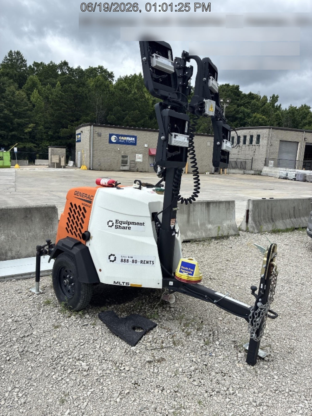 2023 Generac MLT2 Diesel, Flex Switch 120V Input, Powerzone Controller, (4) 320W LED Lights, 4kW Generator, 39.9 Gal Fuel Tank, 2" Ball, T3