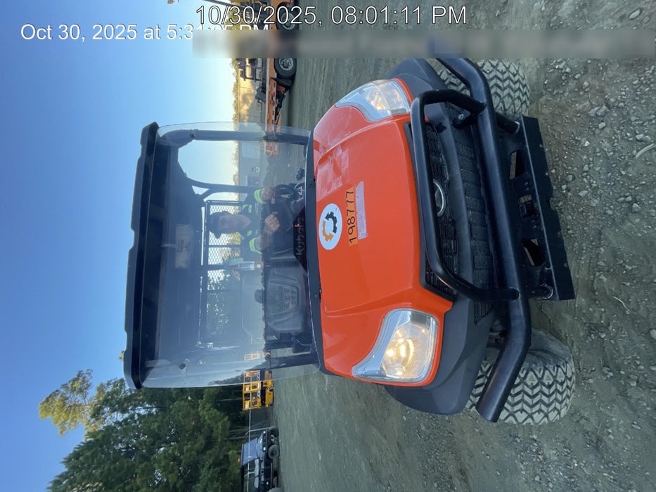 2022 Kubota RTV-X1140W-H Plastic Canopy, Windshield Acrylic Clear, LED Strobe Light, Wire Harness Kit, Back up Alarm