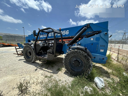2017 Genie GTH-1056 Genie GTH1056, Solid Tires, 60" carriage, Open ROPS
