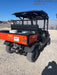 2022 Kubota RTV-X1140W-H Plastic Canopy, Windshield Acrylic Clear, LED Strobe Light, Wire Harness Kit, Back up Alarm