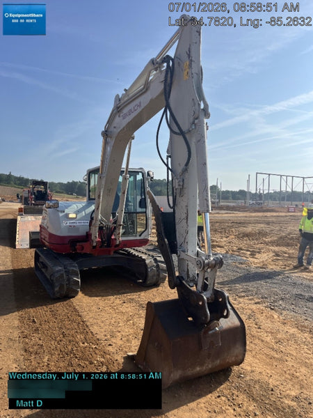 2019 Takeuchi TB290 Takeuchi TB290 Cab/Heat/AC w/Rubber Tracks, Auxiliary Hydraulics, Dozer Blade, Manual QC, 18/24/36" Buckets, Hydraulic Thumb Installed