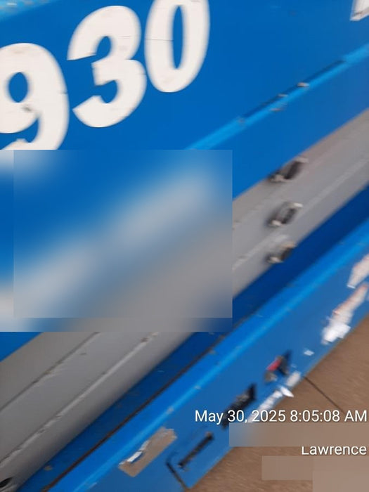 2020 Genie GS-1930 Solid Non Marking Tires, Beacon, Folding rails with half height swing gate