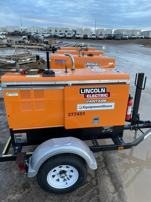 2022 Lincoln Electric LE400 Kubota V1505, Trlr, Cable Rack, Light Kit, ES Decals, T3