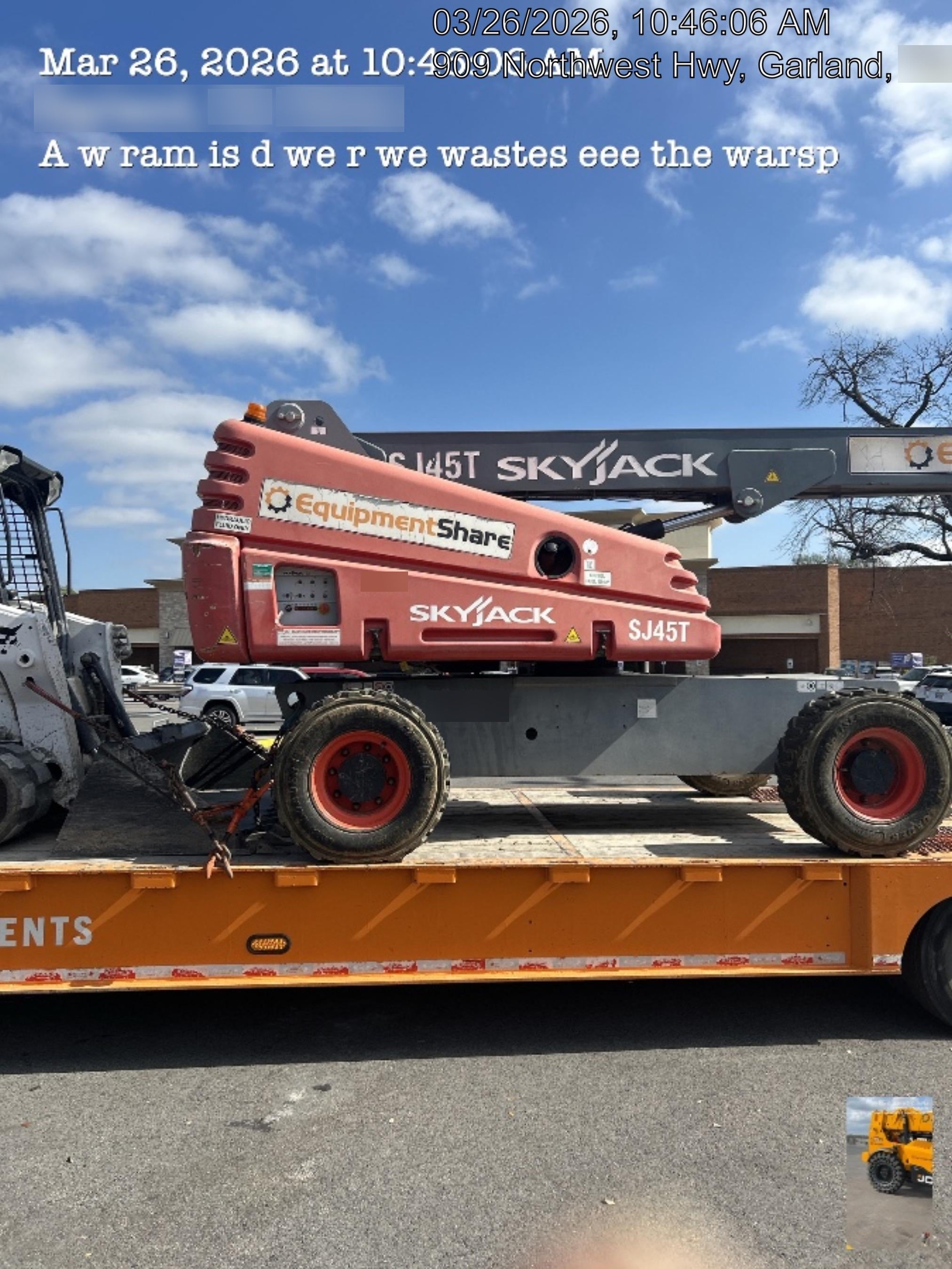 2018 SKYJACK SJ45T+
