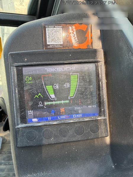 2020 Takeuchi TB-235-2CR Cab/Heat/Air, Rubber Tracks, Manual TAG QC