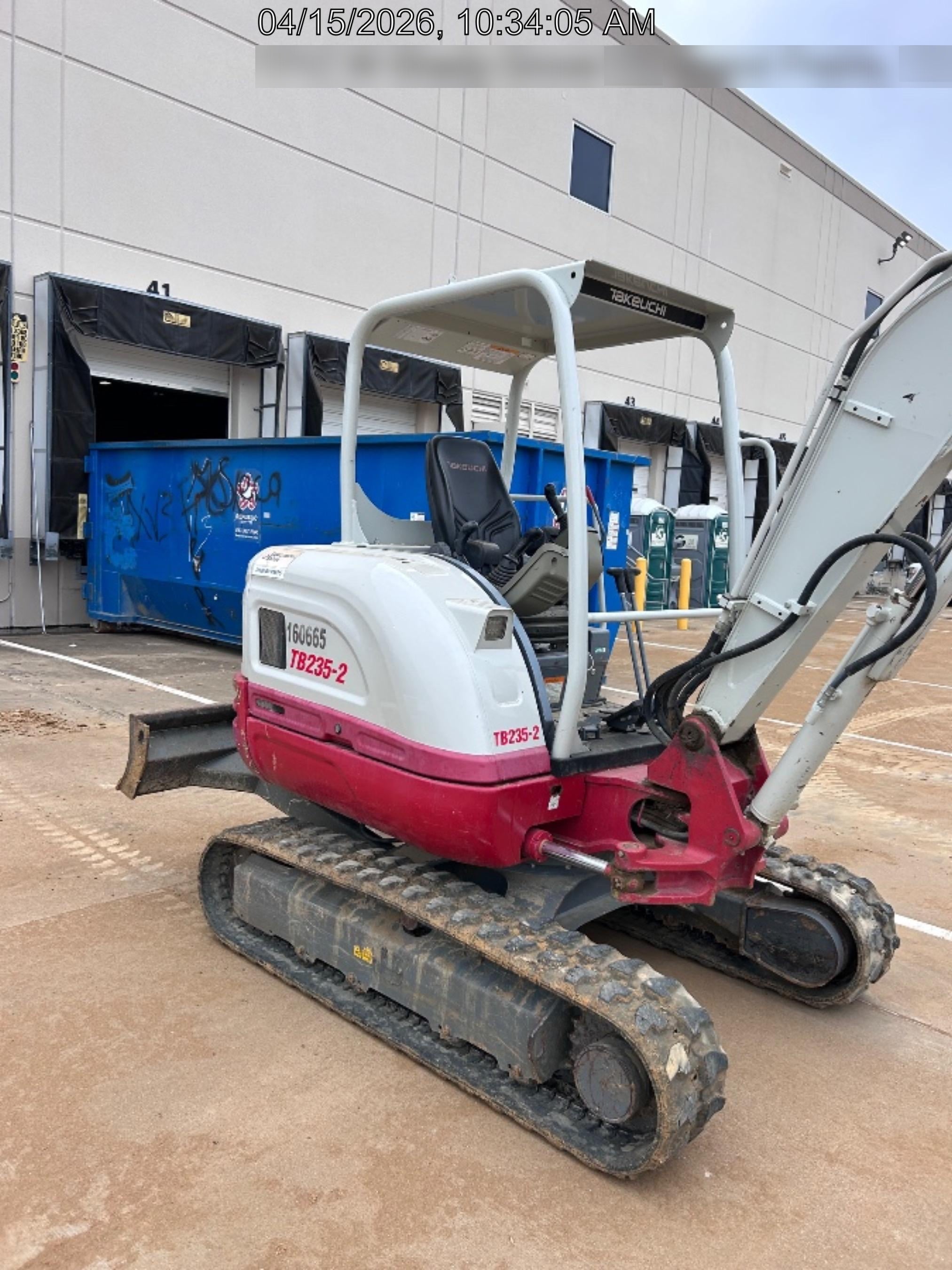 2021 TAKEUCHI TB235-2R