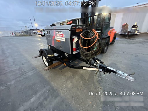 2024 Lincoln Electric LE400 Kubota V1505, Trlr, Cable Rack, Light Kit, ES Decals, T3