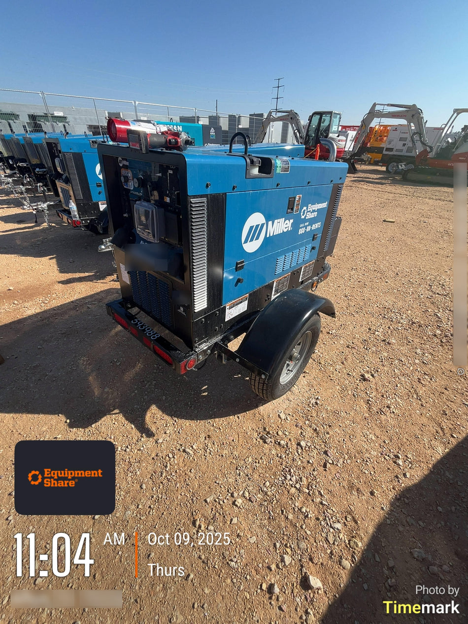 2025 MILLER ELECTRIC BIG BLUE 400