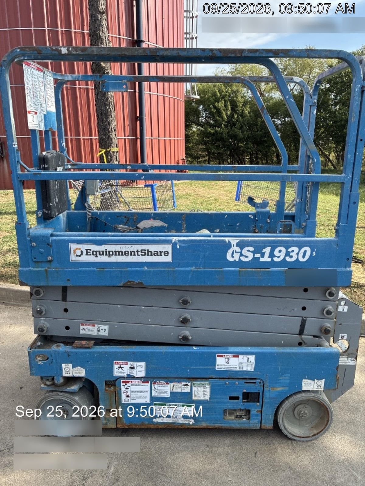 2018 Genie GS-1930 Genie GS-1930 Scissor Lift w/Standard Options