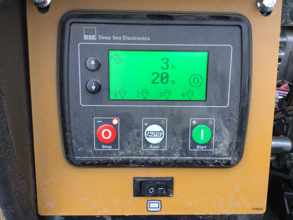 2021 Allmand NLV3GR (4) LED Light Fixture 350W, 23' Vertical Mast, 3kW Prime, Towable, Deep Sea L401, Leveling Jacks, Yanmar T4F 5.8hp