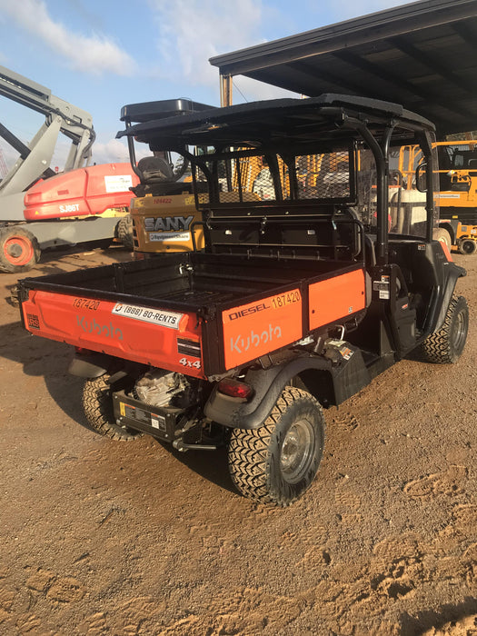 2021 Kubota RTV-X1140W-H Plastic Canopy, Windshield Acrylic Clear, LED Strobe Light, Wire Harness Kit, Back up Alarm