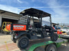 2022 Kubota RTV-X1140W-H Plastic Canopy, Windshield Acrylic Clear, LED Strobe Light, Wire Harness Kit, Back up Alarm