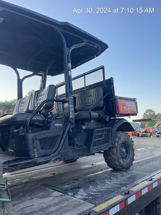 Kubota RTV-X1140W-H Plastic Canopy, Windshield Acrylic Clear, LED Strobe Light, Wire Harness Kit, Back up Alarm