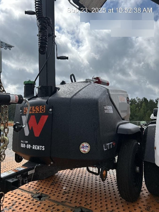 2019 Wacker Neuson LTV6L-MH Wacker Neuson LTV6L Mobile Light Tower w/Fuel Level Sensor Installed
