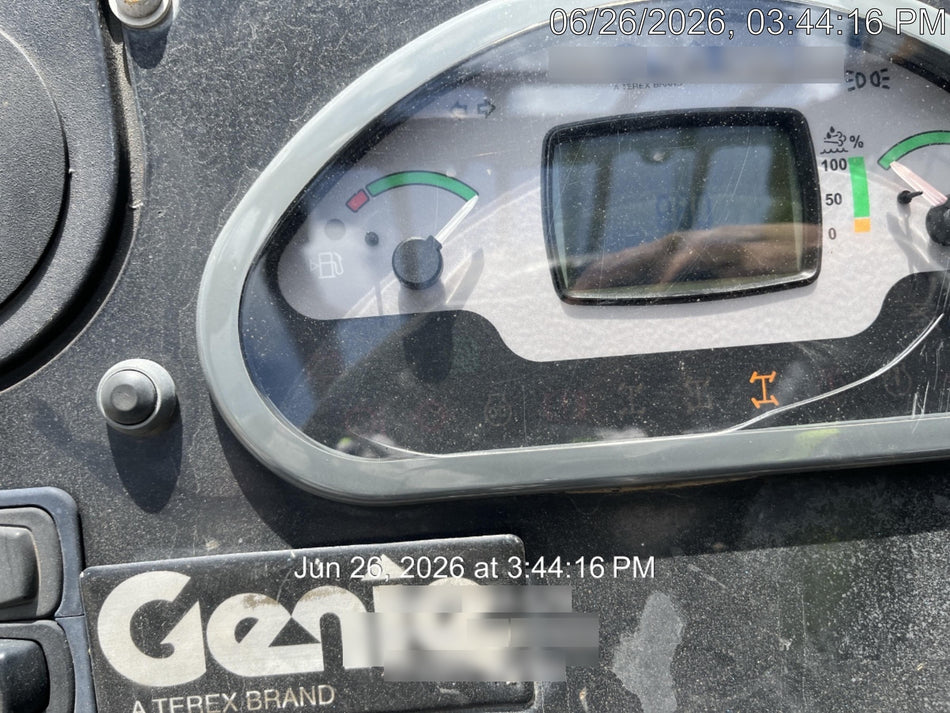 2019 Genie GTH-636 Canopy, Solid RT Tires, LED Work Lights, Beacon 60" QA Carriage, 48" Forks