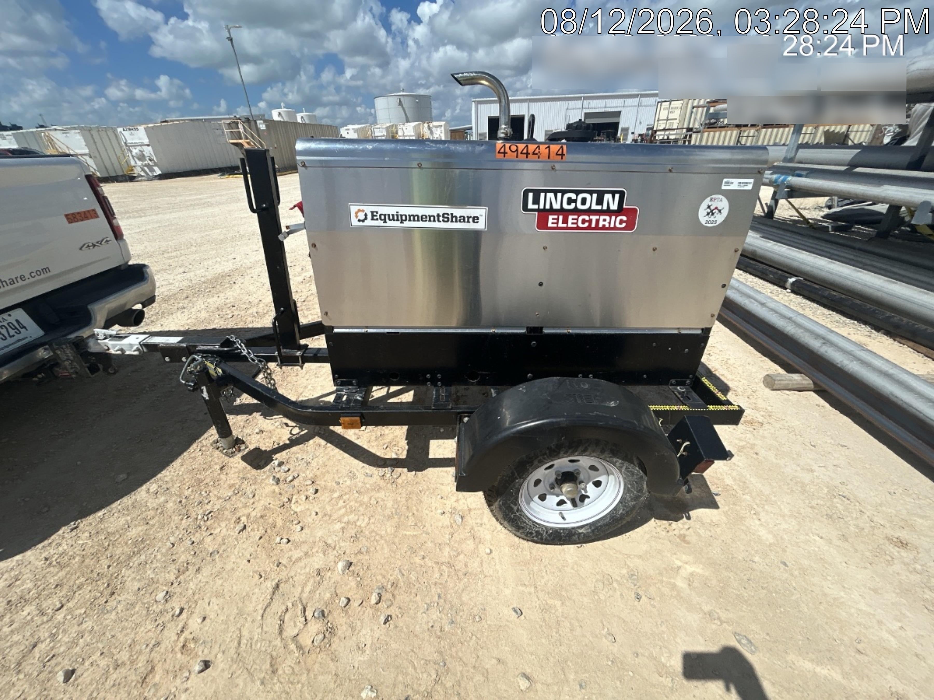 2025 Lincoln Electric LE400 Diesel, Kubota V1505, 22 HP, Trlr, Cable Rack, Light Kit, ES Decals, T3