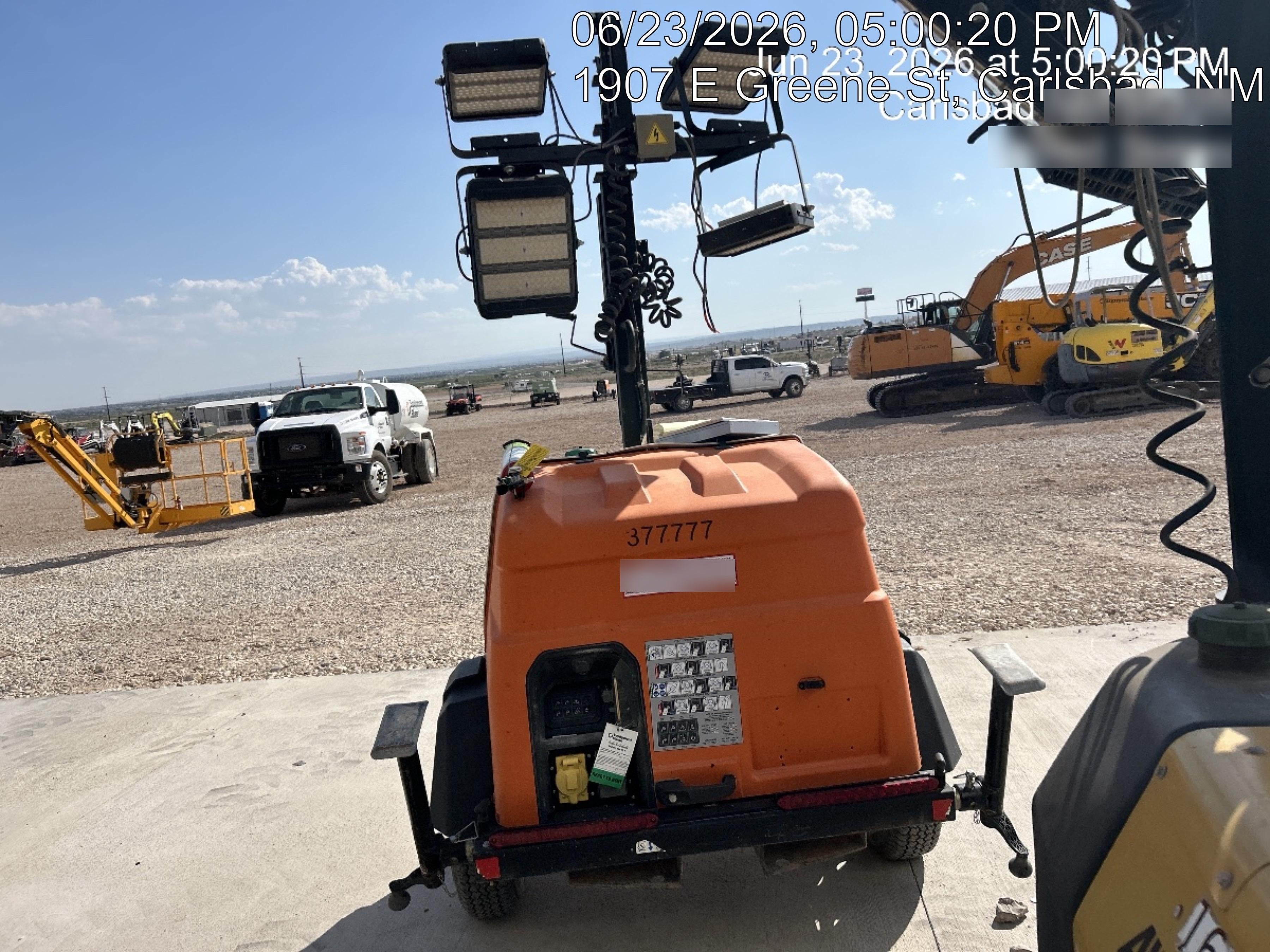 2023 Generac MLT2 Diesel, Flex Switch 120V Input, Powerzone Controller, 
(4) 320W LED Lights, 4kW Generator, 39.9 Gal Fuel Tank, 2" Ball, T3