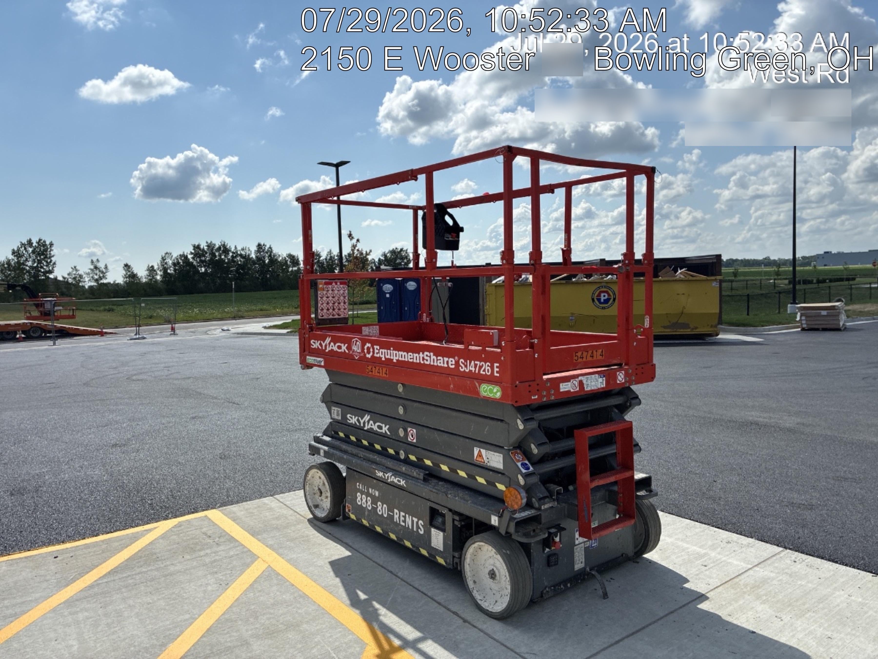 2025 SKYJACK SJ4726