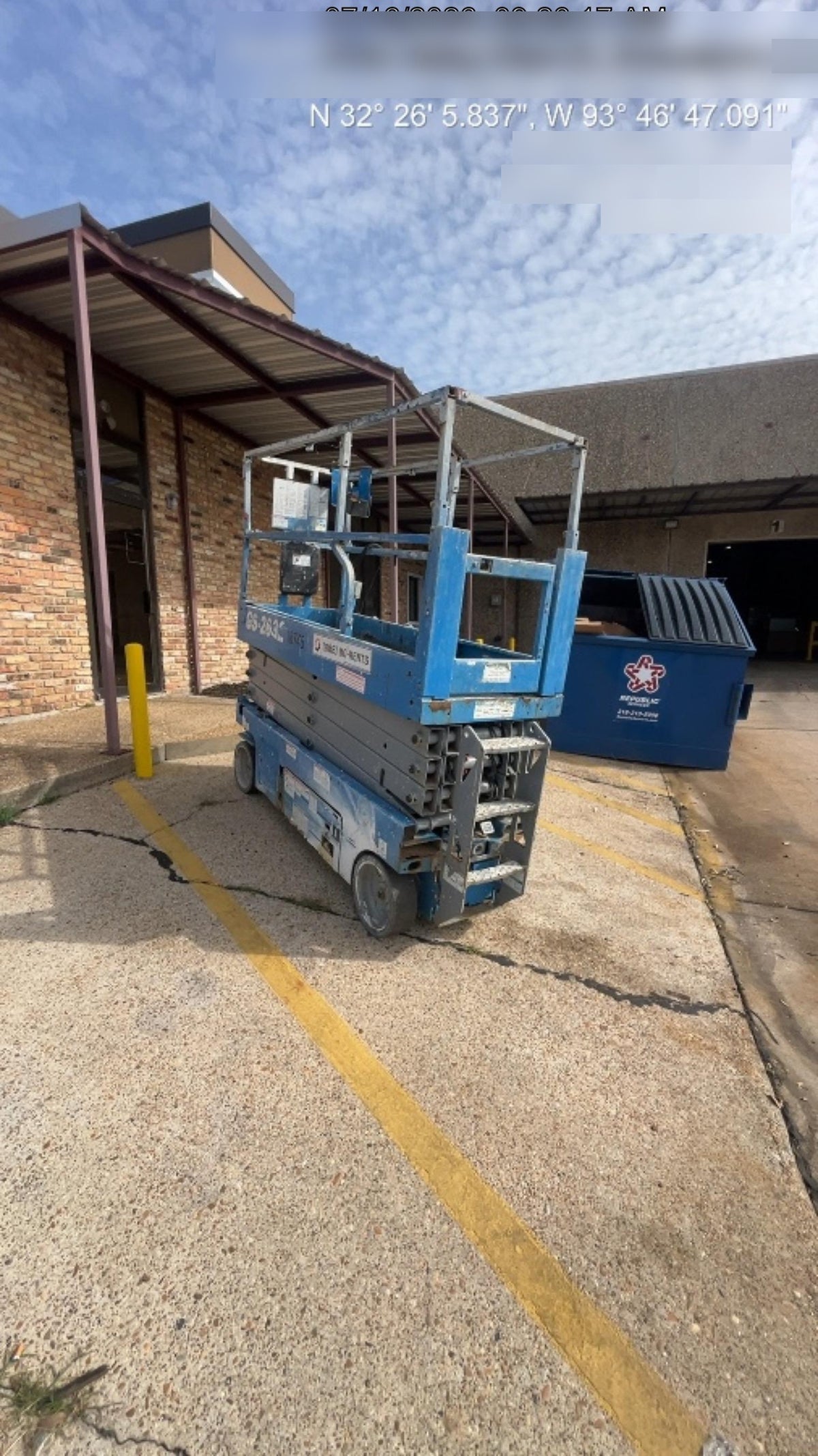 2018 Genie GS-2632 Genie GS-2632 Scissor Lift w/Standard Options