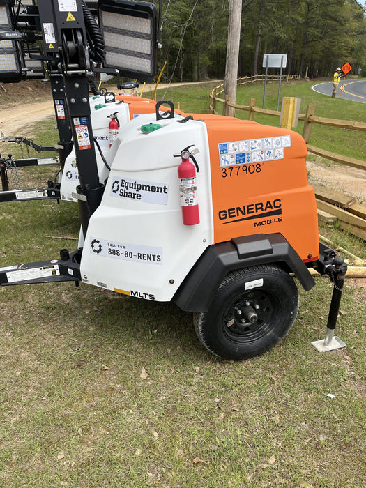 2023 Generac MLT2 Diesel, Flex Switch 120V Input, Powerzone Controller, 
(4) 320W LED Lights, 4kW Generator, 39.9 Gal Fuel Tank, 2" Ball, T3
