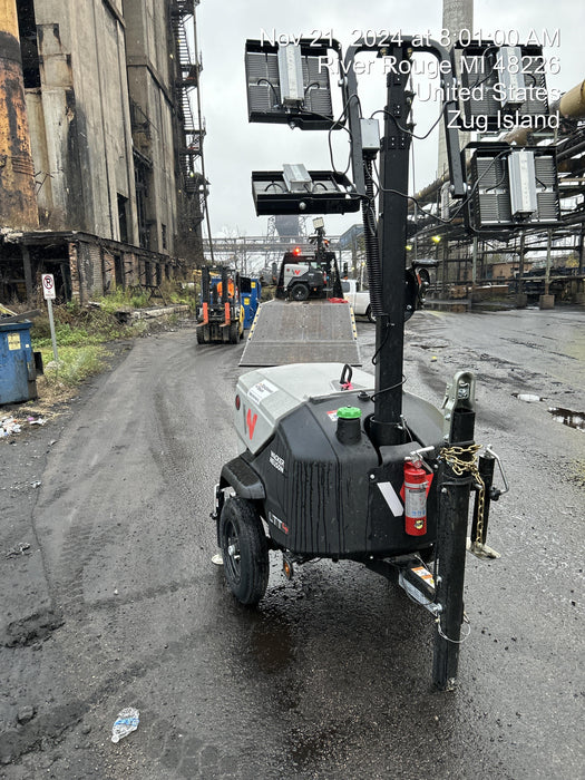 2024 Wacker Neuson LTT4 Diesel, Kohler KDW702, Deep Sea Controller, Auto Start, LED 320W, Bypass Outlet, T3