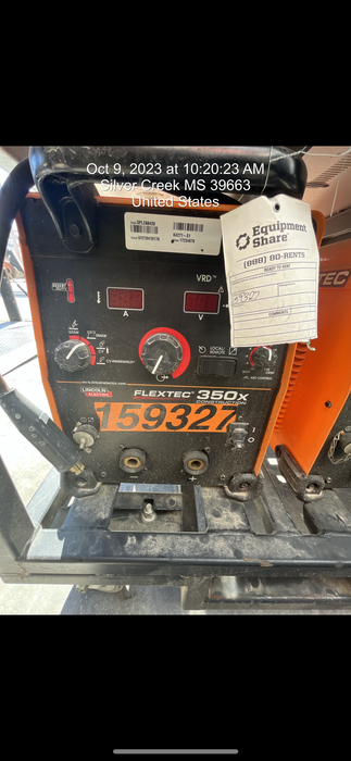 2021 LINCOLN ELECTRIC FLEXTEC 350X