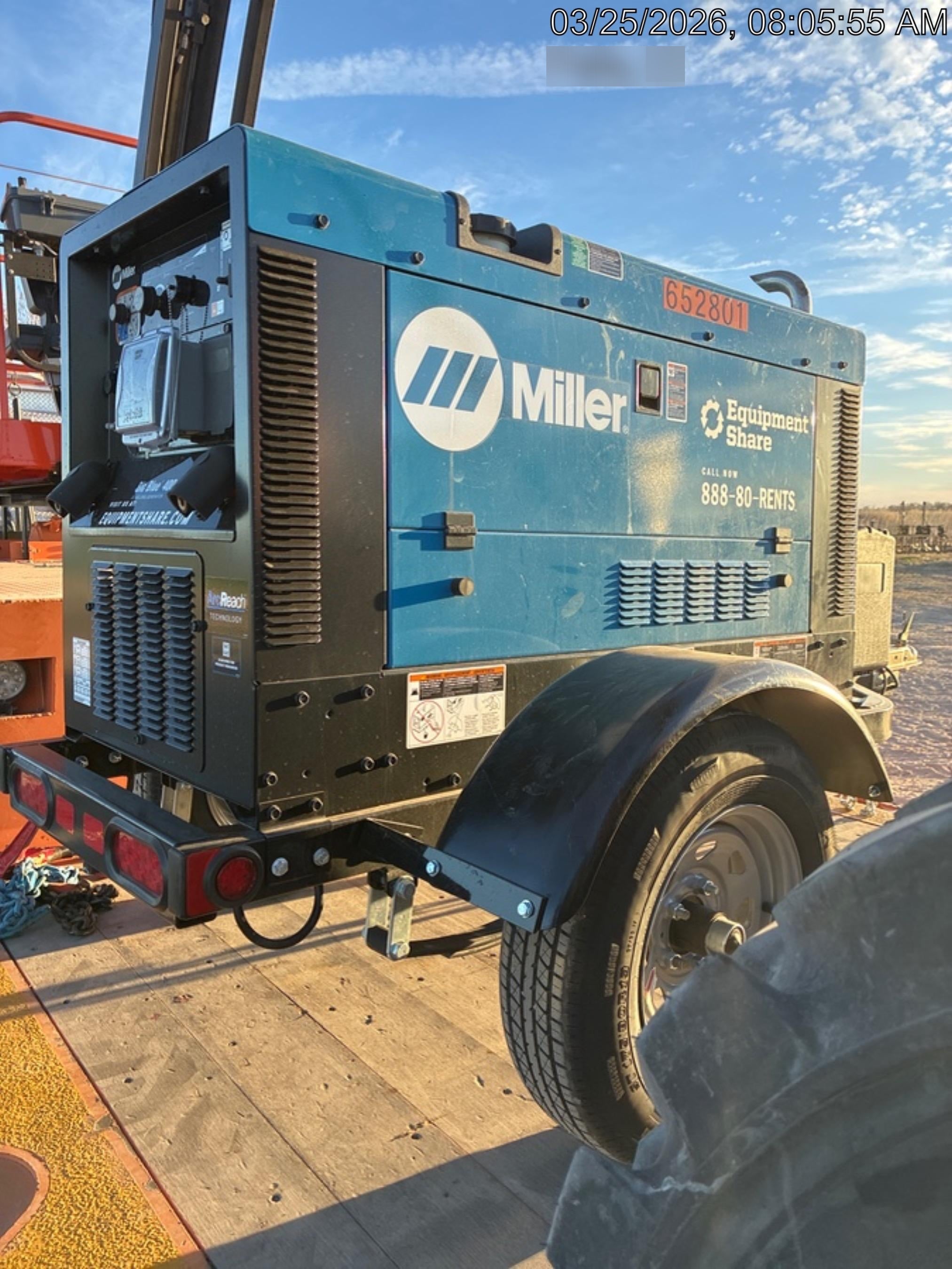2026 MILLER ELECTRIC BIG BLUE 400