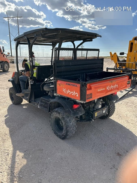 2022 Kubota RTV-X1140W-H Plastic Canopy, Windshield Acrylic Clear, LED Strobe Light, Wire Harness Kit, Back up Alarm