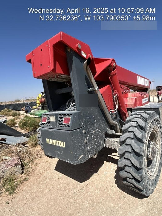 2019 Manitou MTA8044 MTA 8044 - 74 HP T4, Canopy, Worklights/Strobe, Beacon, 66" Carriage, 48" Forks, Solid Tires, Lift Hook, Aux Hydraulics