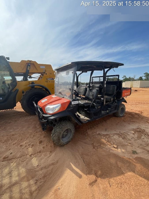 2021 Kubota RTV-X1140W-H Plastic Canopy, Windshield Acrylic Clear, LED Strobe Light, Wire Harness Kit, Back up Alarm