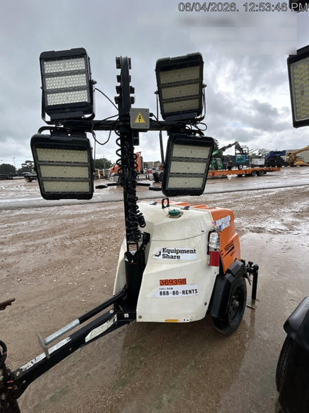 2023 Generac MLT2 Diesel, Flex Switch 120V Input, Powerzone Controller, 
(4) 320W LED Lights, 4kW Generator, 39.9 Gal Fuel Tank, 2" Ball, T3
