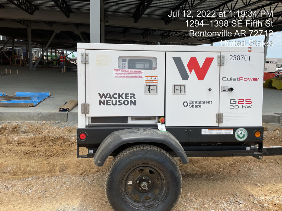 2022 WACKER NEUSON G25