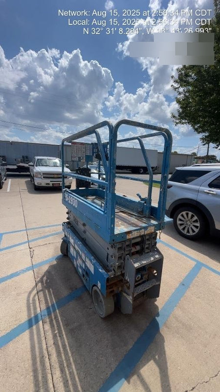 2019 Genie GS-1930 Fixed Rails with Chain Entry