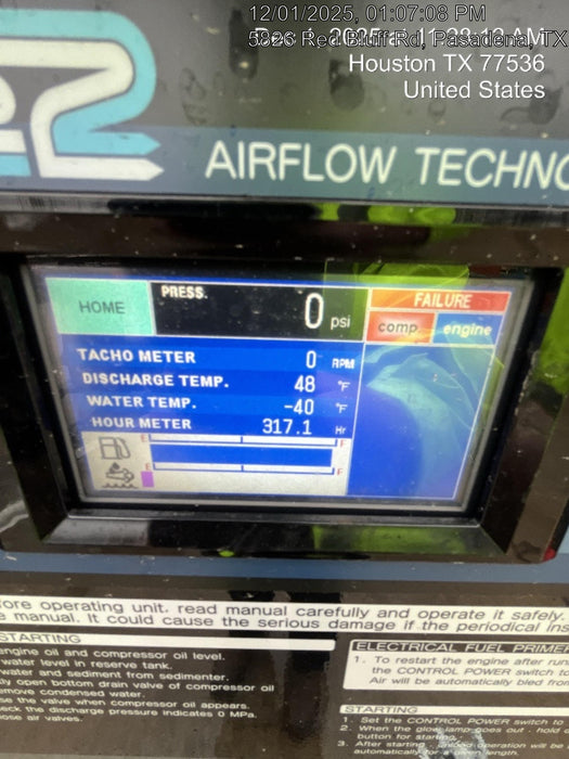 2025 AIRMAN PDSF375DP-6E1