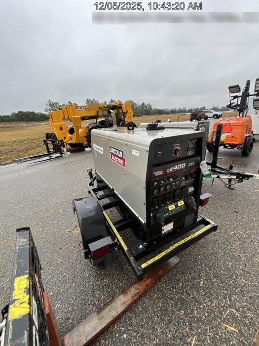 2024 Lincoln Electric LE400 Kubota V1505, Trlr, Cable Rack, Light Kit, ES Decals, T3