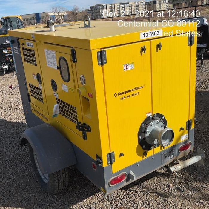 2021 ATLAS COPCO PAS 100 HF CS Enclosed