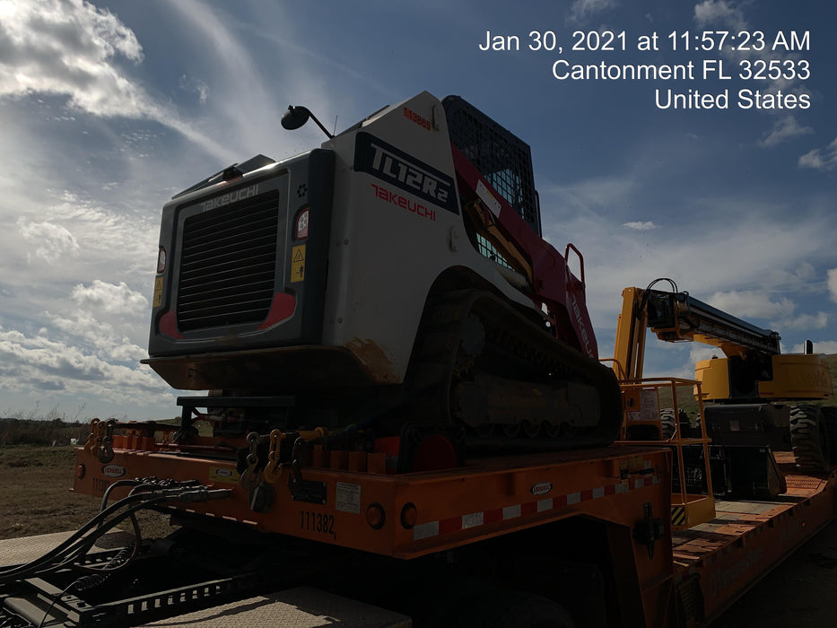 2020 Takeuchi TL12R2-CR Cab/Heat/Air, Hydraulic QC
