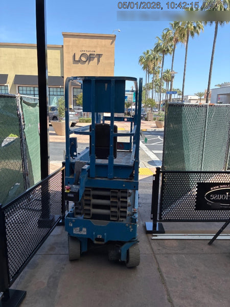 2019 Genie GS-1930 Half Height Swing Gate, 800W Inverter