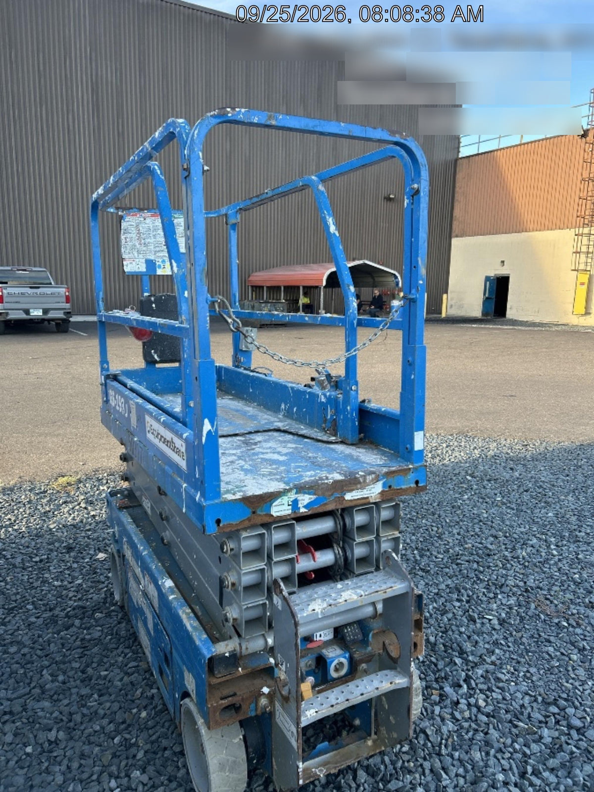 2019 Genie GS-1930 Fixed Rails with Chain Entry