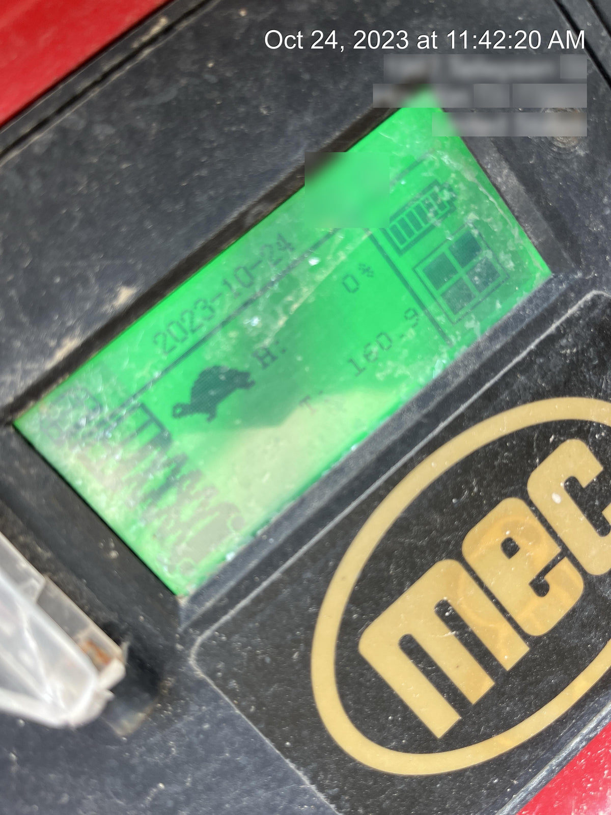 2019 MEC 1330SE Motion Alarm, Beacon, Includes MachineLink keypad and telematics device