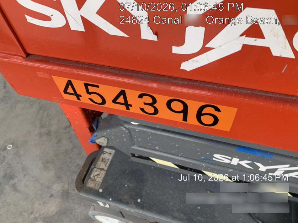 2024 Skyjack SJ3219 Electric Drive, Sld NM Tires, DBcns, RFRails, Power to Platform, T3 + Access Control