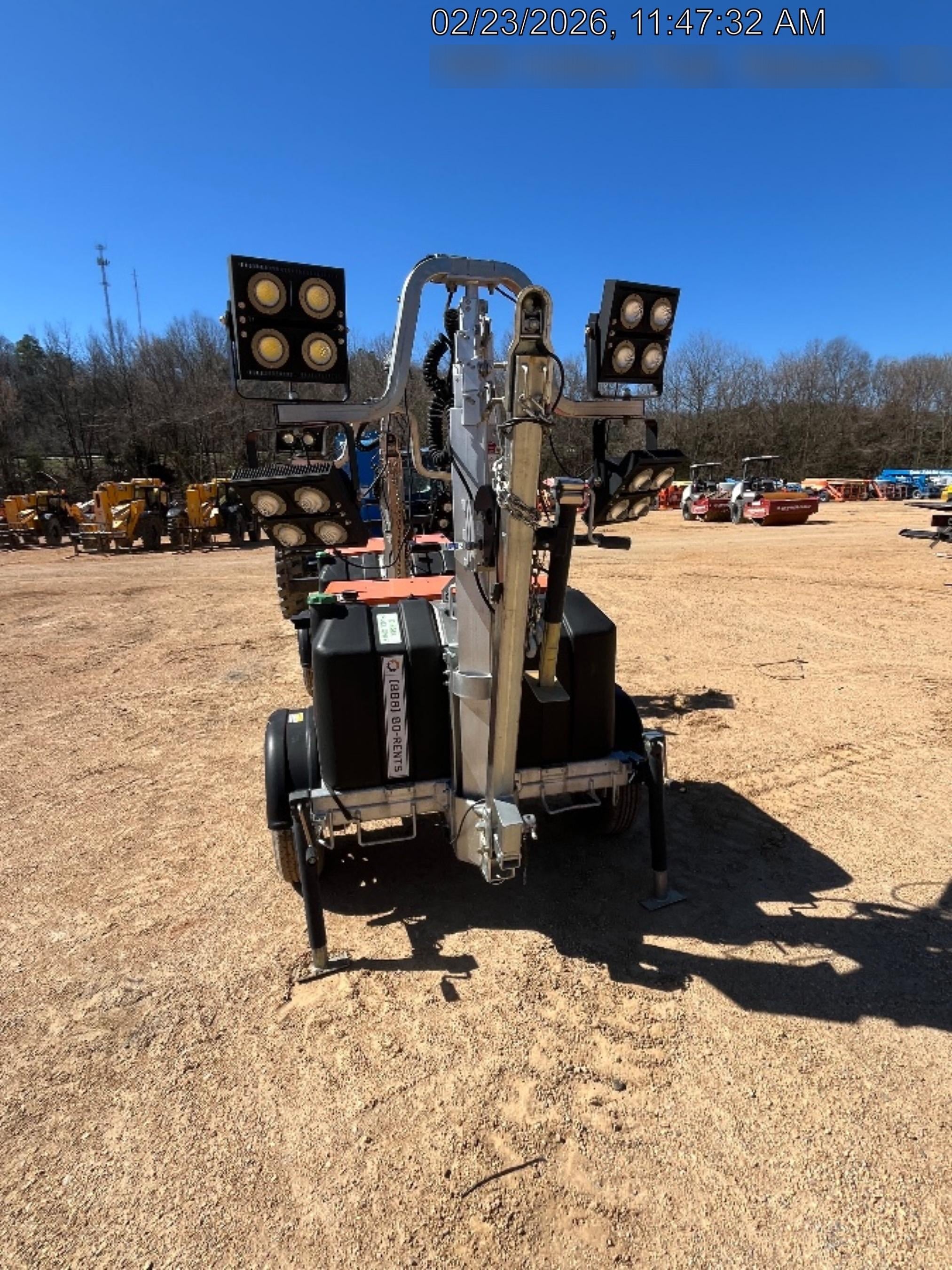 2023 Wanco WLTT-4MM4K Diesel, Deep Sea Controller, Shore Power Plug, Auto Start, (4) 350W LED Floodlights, 4kW Generator, 60 Gal Fuel Tank, 2" Ball, T3