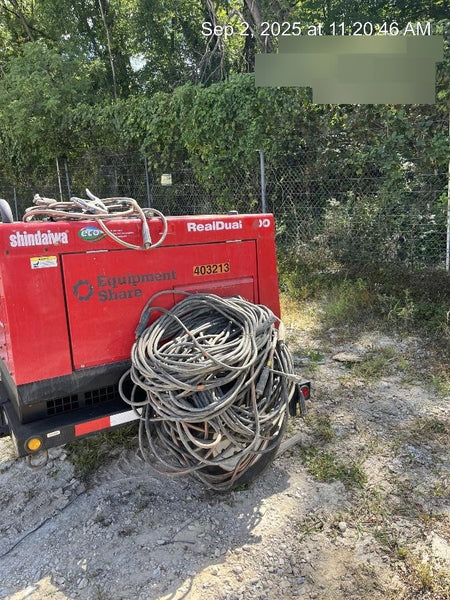 2024 Shindaiwa DGW400MDL Kubota D902 Engine, 23 HP, Dual Op Welder, Wire, Arc, Droop Stick, Tig, and CC Stick Functionality, Simulphase, 3 Phase and 1 Phase Gen Output, Single Axle NB Trlr, Slr Trckl Chrg 12V 12W, Fire Ext