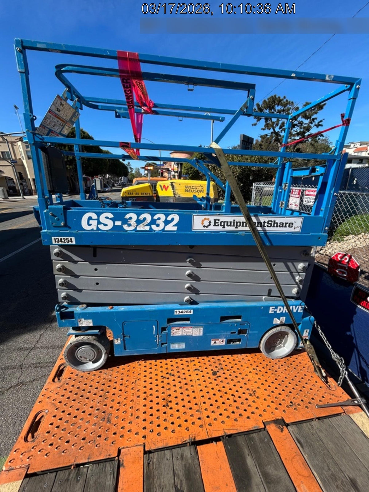 2021 Genie GS-3232 Electric Drive, NM Sld Tires, Bcn, EST