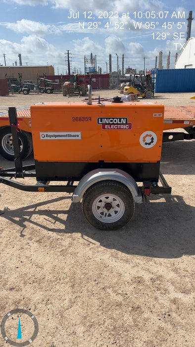 2022 Lincoln Electric LE400 Kubota V1505, Trlr, Cable Rack, Light Kit, ES Decals, T3